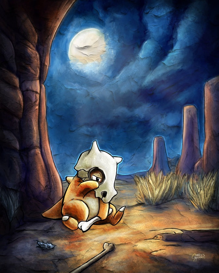 Moonlit Orphan of the Desert