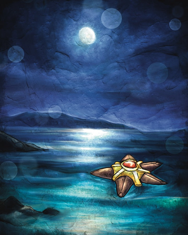 Lone on Moonlit Sea