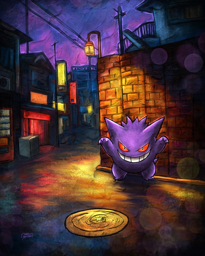 Grin Beneath the Streetlights