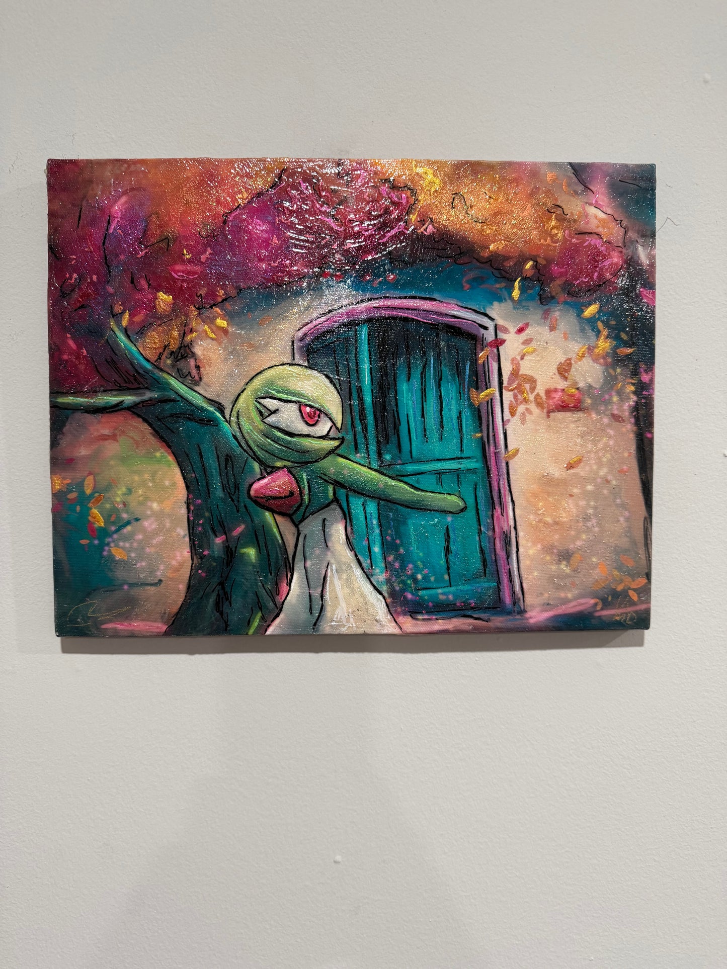 Creature at Giverny Medium Original