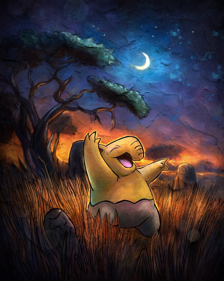 Moonlit Meadow Dreamer