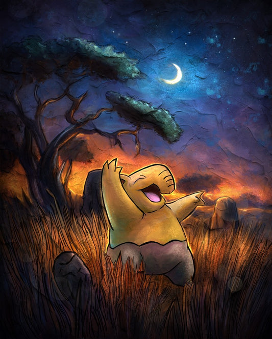 Moonlit Meadow Dreamer
