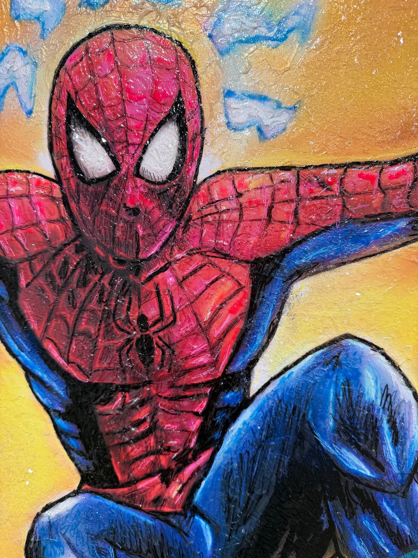 Web Dance Amidst Fire XXL Original