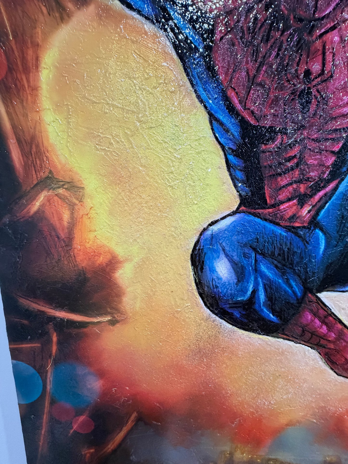 Web Dance Amidst Fire XXL Original