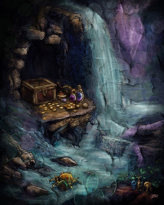 Secret Stash Under the Falls