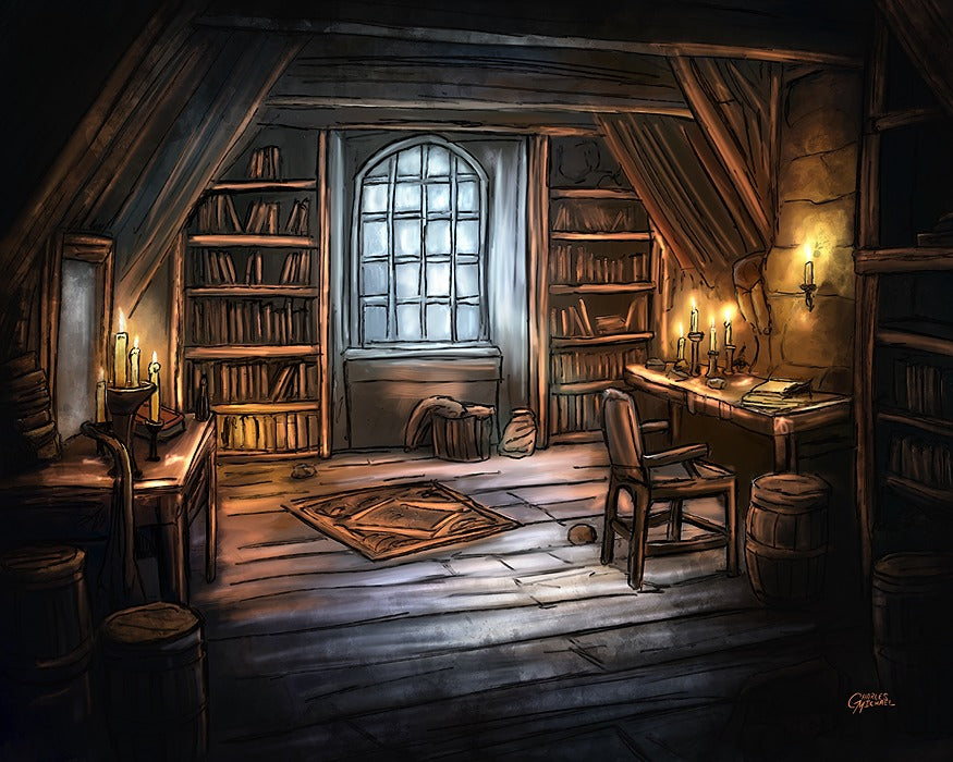The Knight's Study