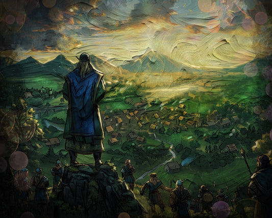 Watcher at the Dawnvale Ridge